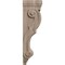 Ekena Millwork 9"W x 10"D x 34"H Super Jumbo Traditional Wood Corbel, Walnut CORW09X10X34TRWA - alternate 4